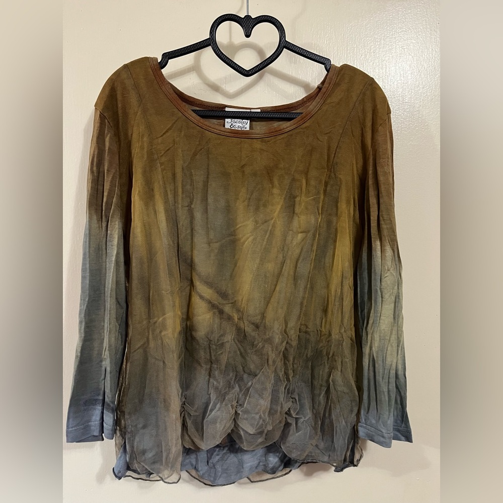 Softer double layered natural colored shirt